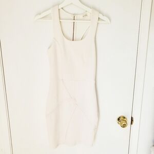 ANGL bodycon dress mini  off white small